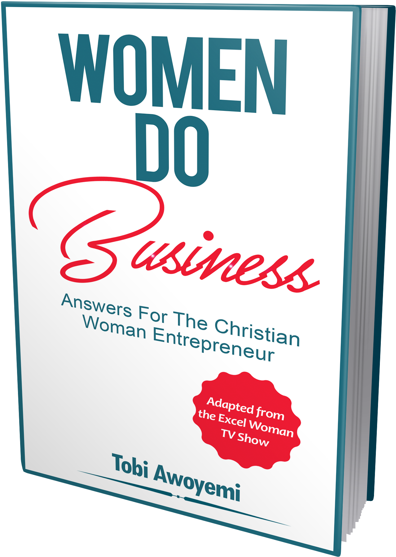 Women Do Business Book By Tobi Awoyemi - Poster Clipart (1800x2200), Png Download