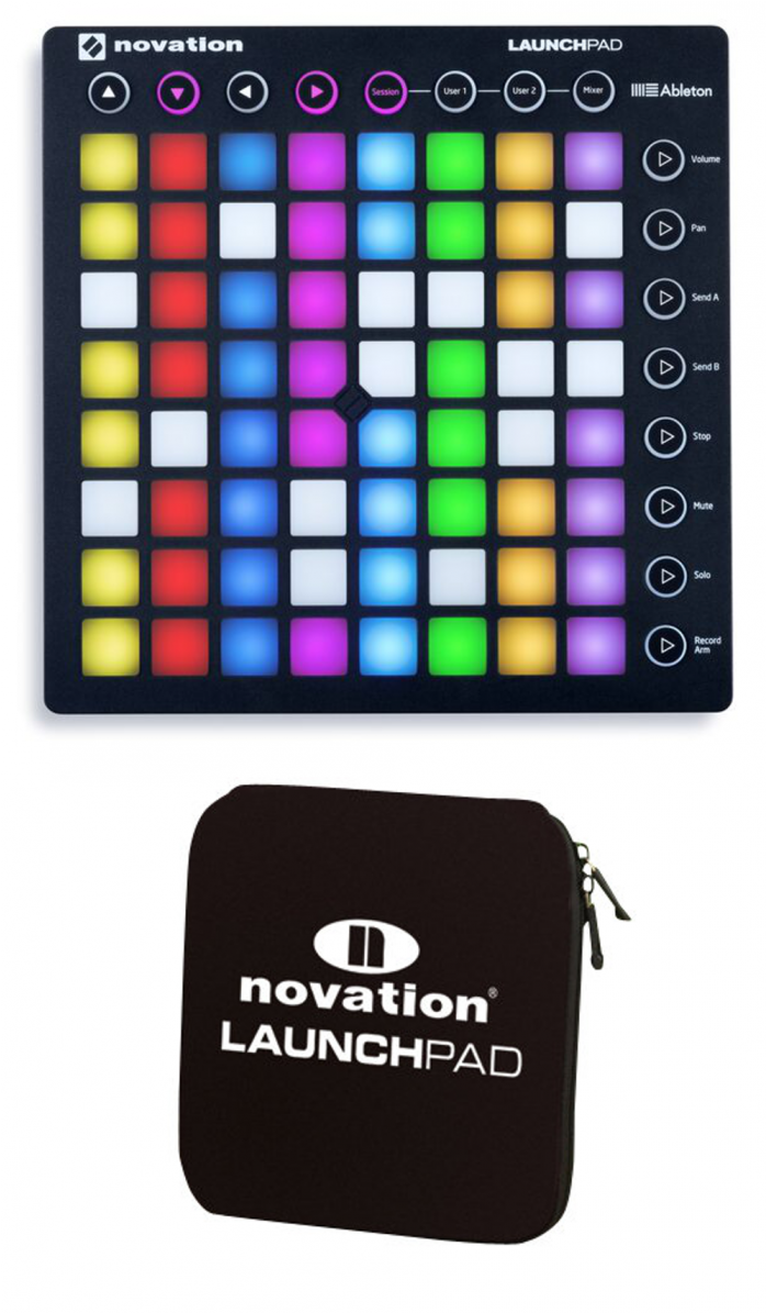 Novation Launchpad Mk2 Rgb Clipart (1000x1194), Png Download