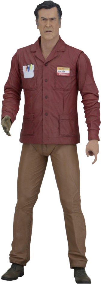 Ash Vs Evil Dead - Neca Ash Vs Evil Dead Value Stop Ash Action Figure Clipart (359x970), Png Download