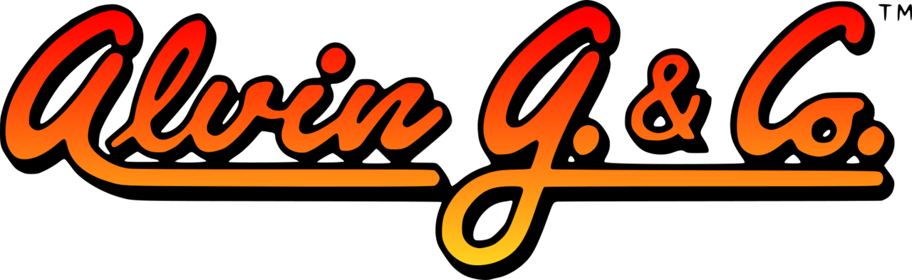 Up For Sale Is A Genuine Alvin G & Co Usa Football - Alvin G Pinball Logo Clipart (1280x394), Png Download