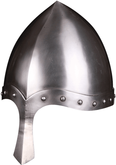 Tankred Steel Nasal Helmet - Medieval Helmet Png Clipart (555x555), Png Download