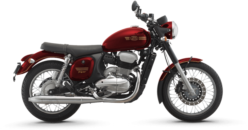 Classic Legends Has Announced That Their Jawa Range - Jawa 42 Comet Red Glossy Clipart (1024x492), Png Download