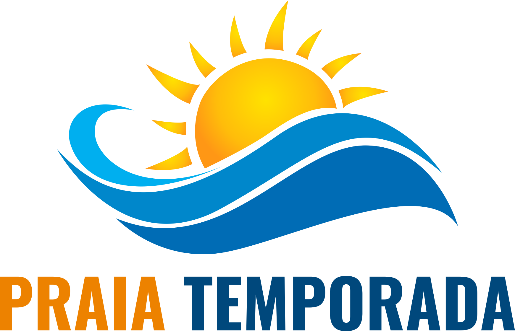 Logo Praia Png - Free Summer Vector Png Clipart (1741x1121), Png Download