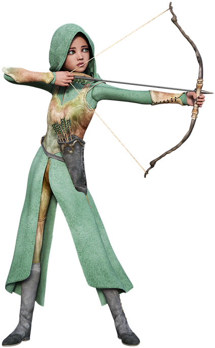 Archer Cake Topper Clipart (467x720), Png Download