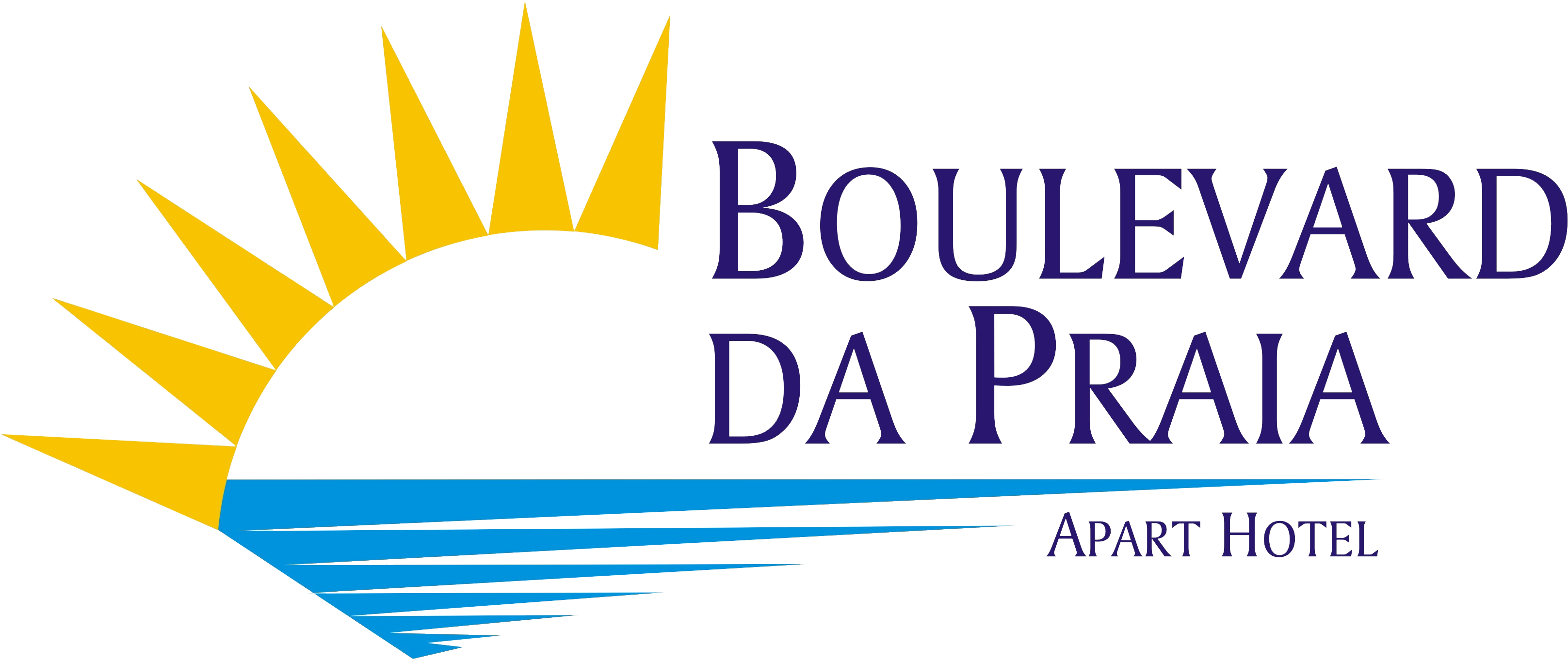 Boulevard Da Praia Apart Hotel Clipart (3376x1512), Png Download