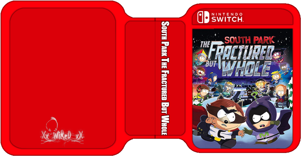 South Park The Fractured But Whole Themed - South Park Fractured But Whole Switch Clipart (1010x525), Png Download