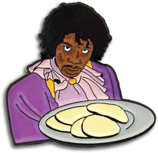 Pancakes, Dave Chappelle, Prince Enamel Pin - Dave Chappelle Enamel Pins Clipart (1024x683), Png Download