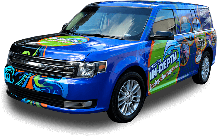 Driving In Atlanta Traffic Is No One's Idea Of A Good - Vehicle Wrap Png Clipart (794x481), Png Download