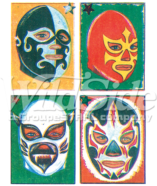Lucha Masks - Mask Clipart (675x675), Png Download