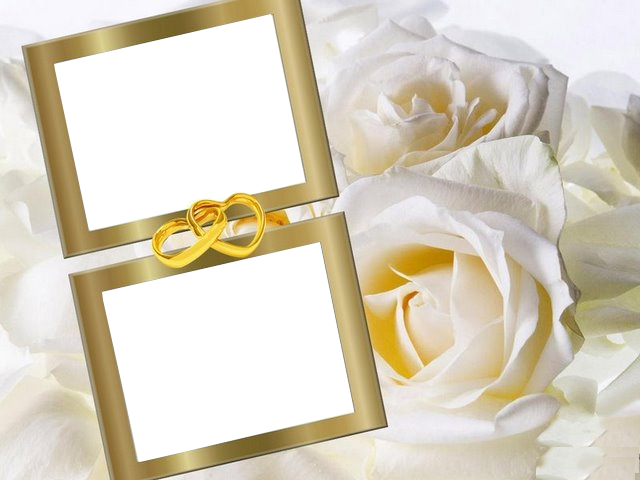 Template Casamento Png - Molduras Para Foto Casamento Clipart (640x480), Png Download