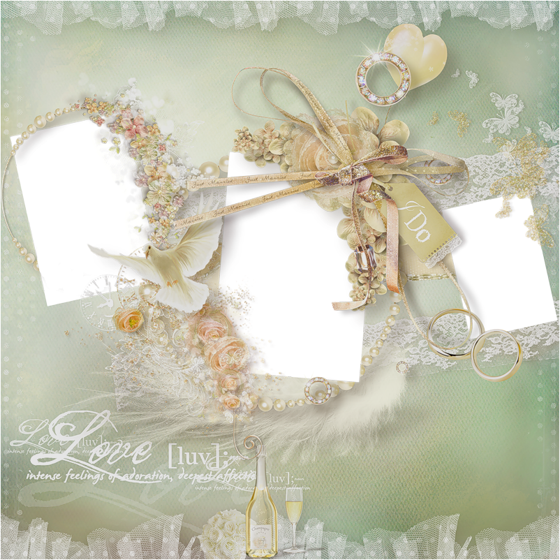 Molduras De Casamento - Floral Design Clipart (802x802), Png Download