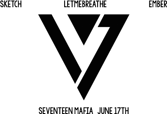 [sign Ups] Seventeen Ww - Kpop Logo Transparent Clipart (790x420), Png Download