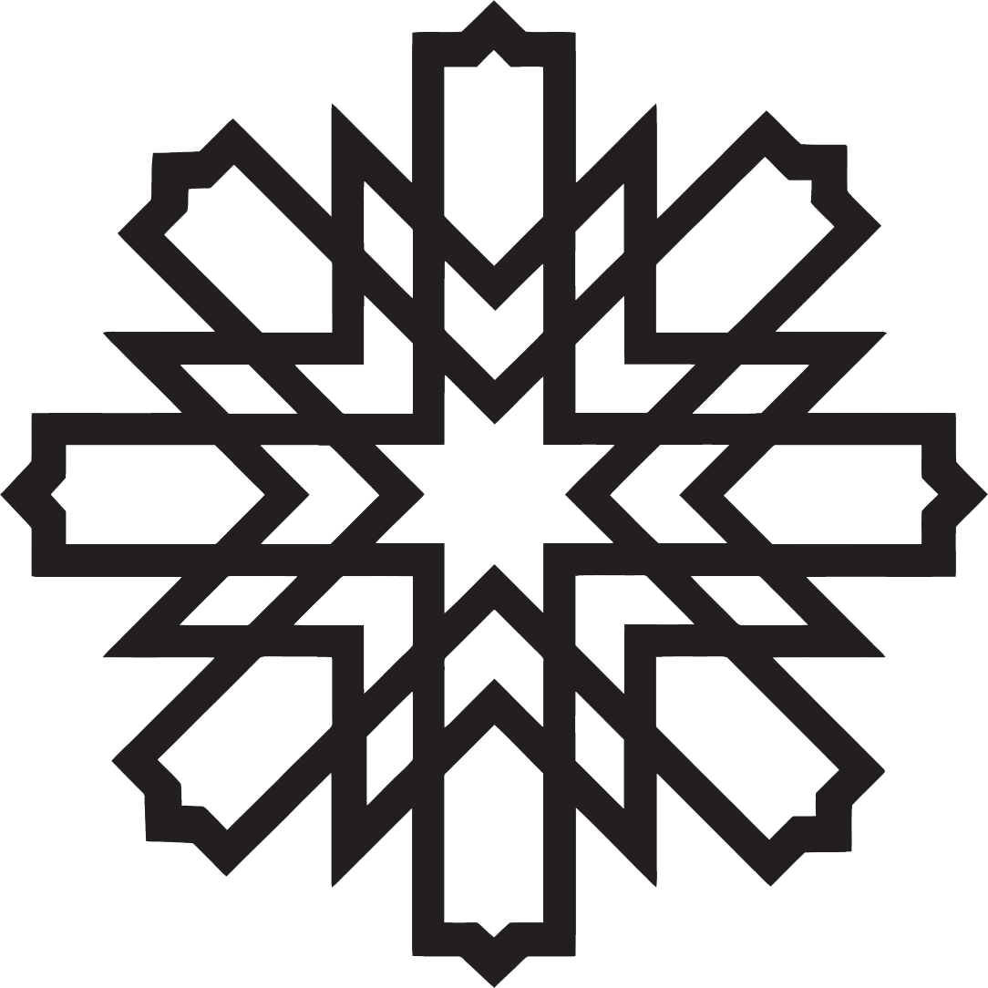 Artisanat Au Maroc - Easy Snowflake Gobo Designs Clipart (1084x1084), Png Download