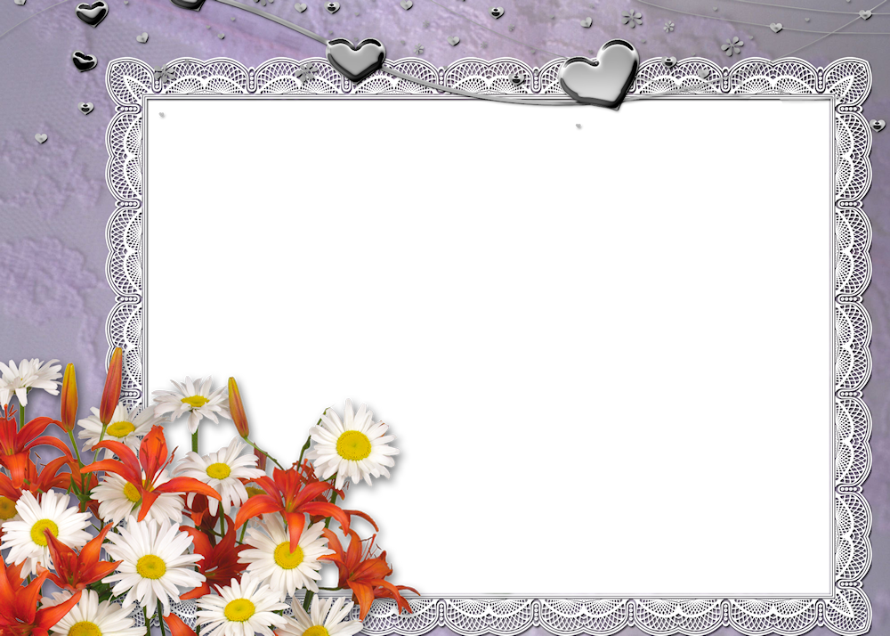 Images Of Molduras Floridas Parte Ii Desinartes Wallpaper - Picture Frame Clipart (1000x714), Png Download