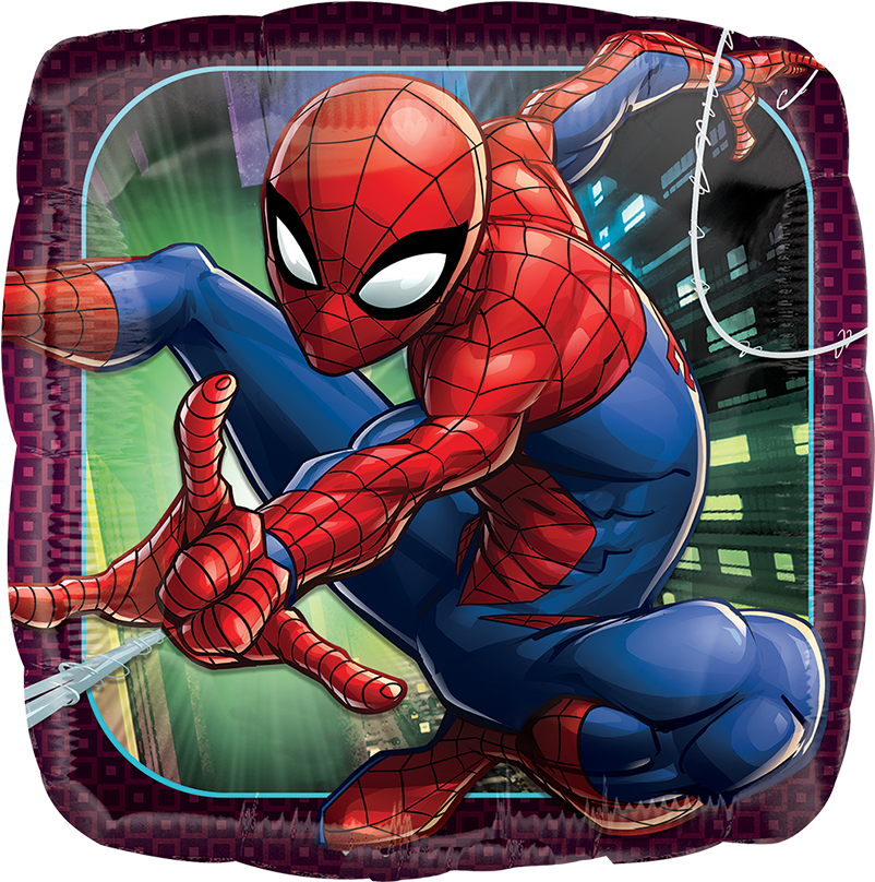 09" Spider Man Edificios, Metalizado - Webbed Wnder Clipart (1000x1000), Png Download