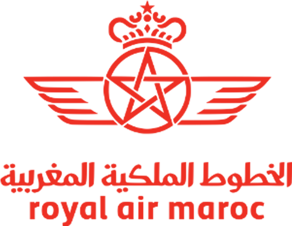 Jo#1797 Royal Air Maroc B737ng First Officers - Logo Royal Air Maroc Clipart (1240x480), Png Download