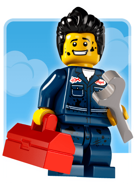12 O Más - Lego Minifiguras Serie 6 Clipart (456x708), Png Download