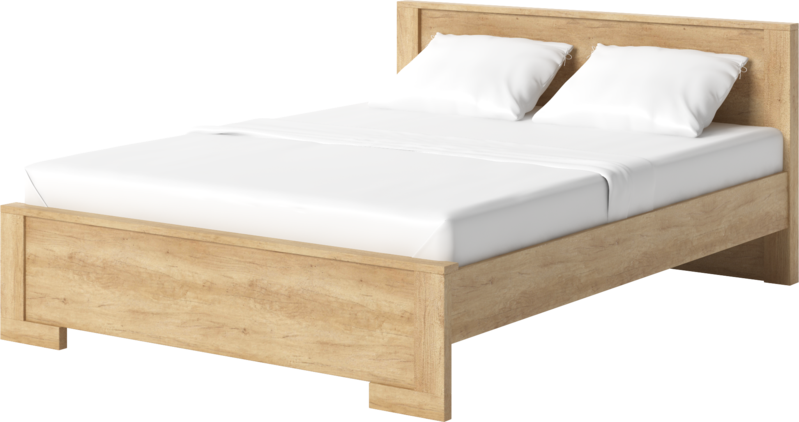 Nebraska European Queen Bed With Storage - Lozka Agata Clipart (799x422), Png Download