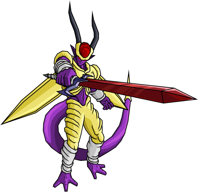 Golden Janemba - Janemba And Frieza Fusion Clipart (948x843), Png Download