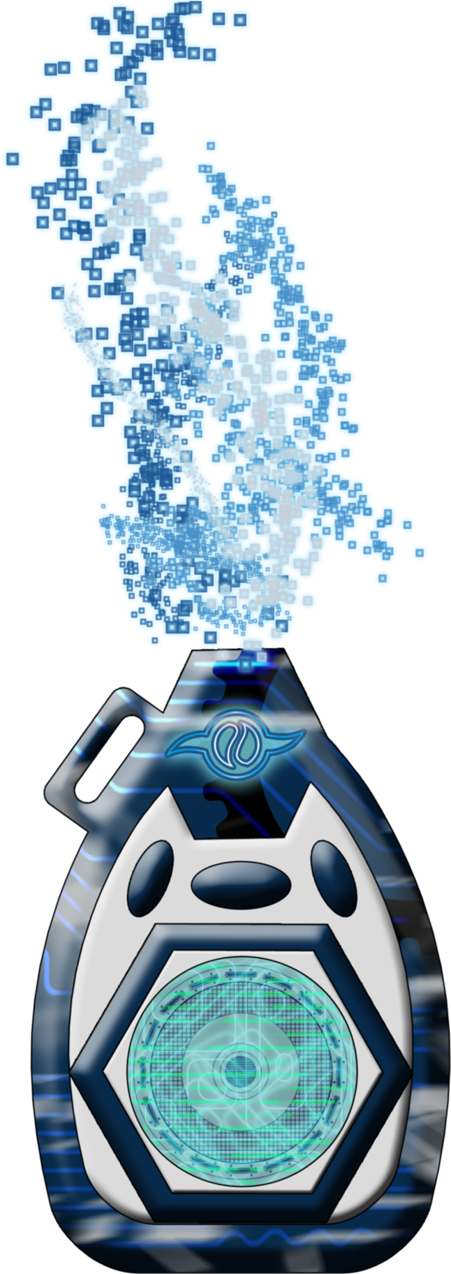 Imported - Water Bottle Clipart (866x1949), Png Download