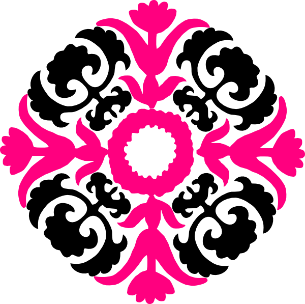 Navy Blue Flower Clip Art - Png Download (600x597), Png Download