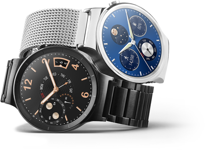 Huawei-watches - Huawei Watch W1 Pret Clipart (696x509), Png Download