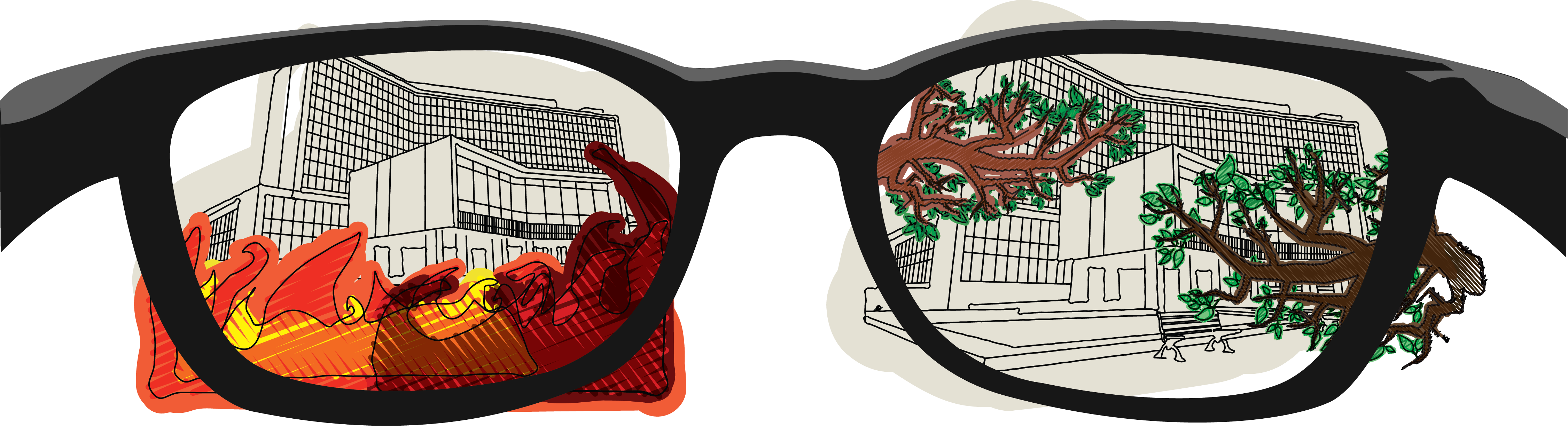 Cartoon Clipart (4503x1224), Png Download