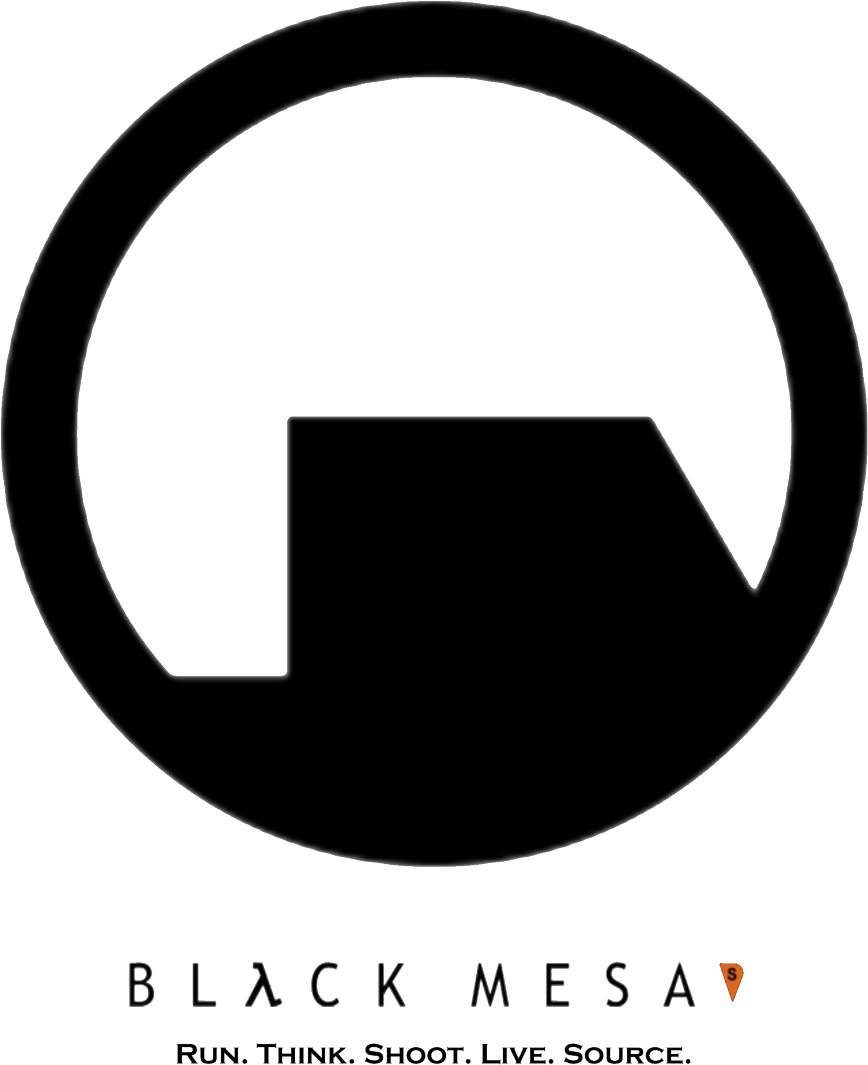 Half Life Has Always Been Somewhat Of A Reference For Black Mesa Logo Transparent Clipart