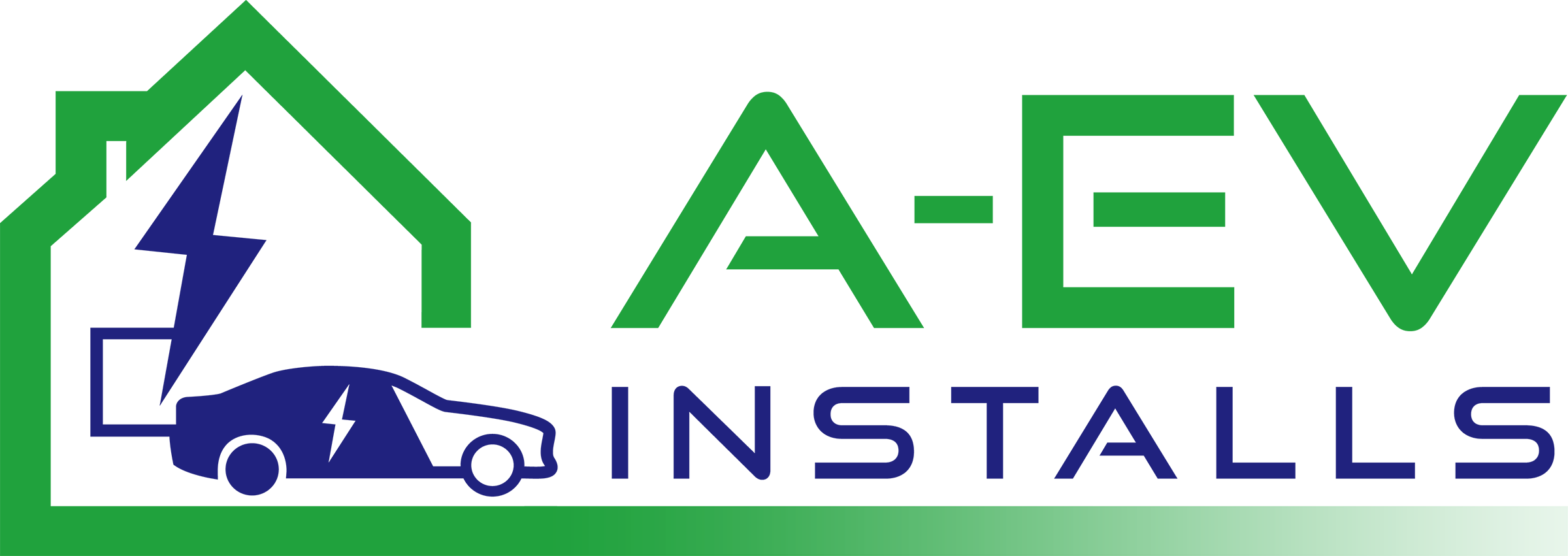 Ev Charger Costa Mesa Ca - Sign Clipart (2400x851), Png Download