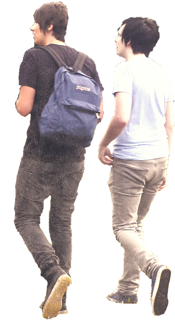 Standing Clipart (500x700), Png Download