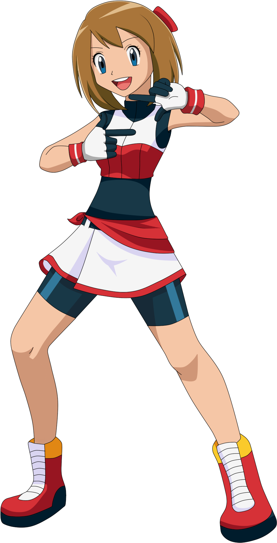 May Adulta By Nathy Kaze Neko Pokemon Pictures, Neko, - Pokemon May Adulta Clipart (1000x1935), Png Download