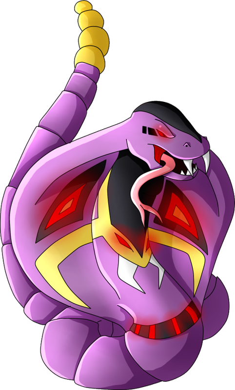Mega Arbok Clipart (482x800), Png Download