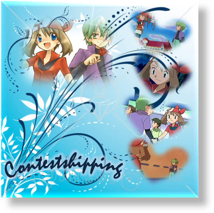 May Drew Haruka Shuu Pokemon Contestshipping Pictures, - Cartoon Clipart (714x712), Png Download