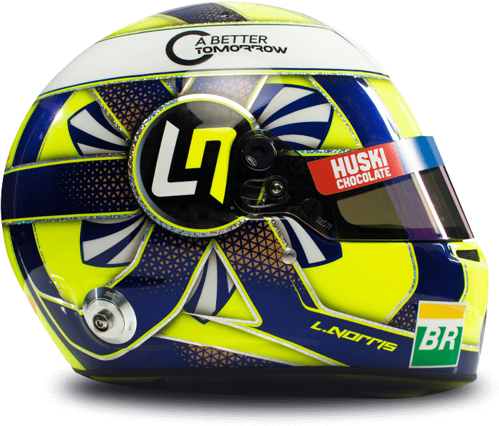 Official Merchandise - Lando Norris Helmet 2019 Clipart (1024x683), Png Download
