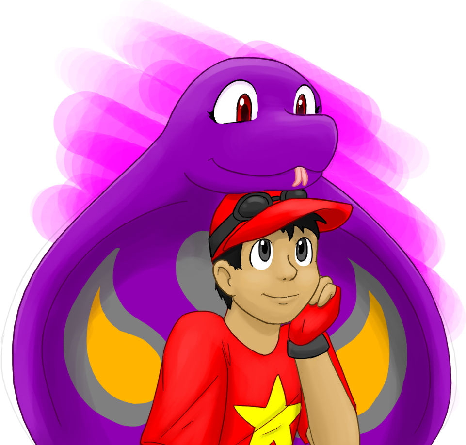 Arbok And A - Cartoon Clipart (1024x917), Png Download