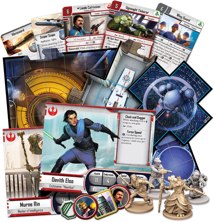 Star Wars Imperial Assault - Star Wars Imperial Assault Expansion The Bespin Gambit Clipart (700x726), Png Download