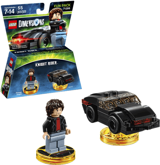 Lego Dimension Knight Rider Clipart (600x600), Png Download