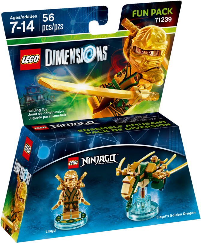 Lego Dimensions Ninjago Lloyd Clipart (1200x900), Png Download