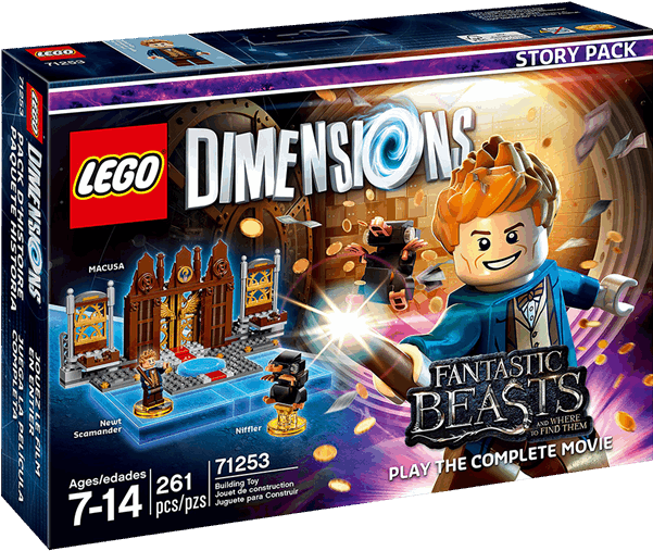 Lego Dimensions Story Pack Fantastic Beasts Clipart (600x600), Png Download