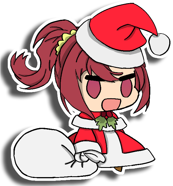 Padoru Of Chidori [kiznaiver] , Png Download - Padoru Padoru Mlp Clipart (602x649), Png Download