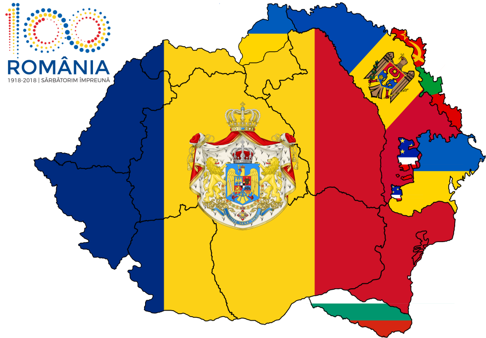 Великая румыния карта