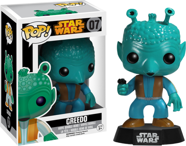 Greedo Vault Edition Pop Vinyl Figure - Star Wars Funko Pop Greedo Clipart (640x501), Png Download