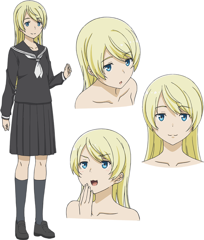 Witches Soon - Flying Witch Makoto And Kei Clipart (720x820), Png Download