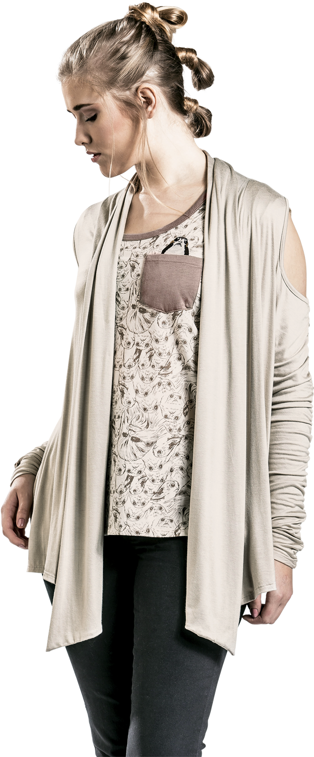 Prevnext - Cardigan Clipart (647x1500), Png Download