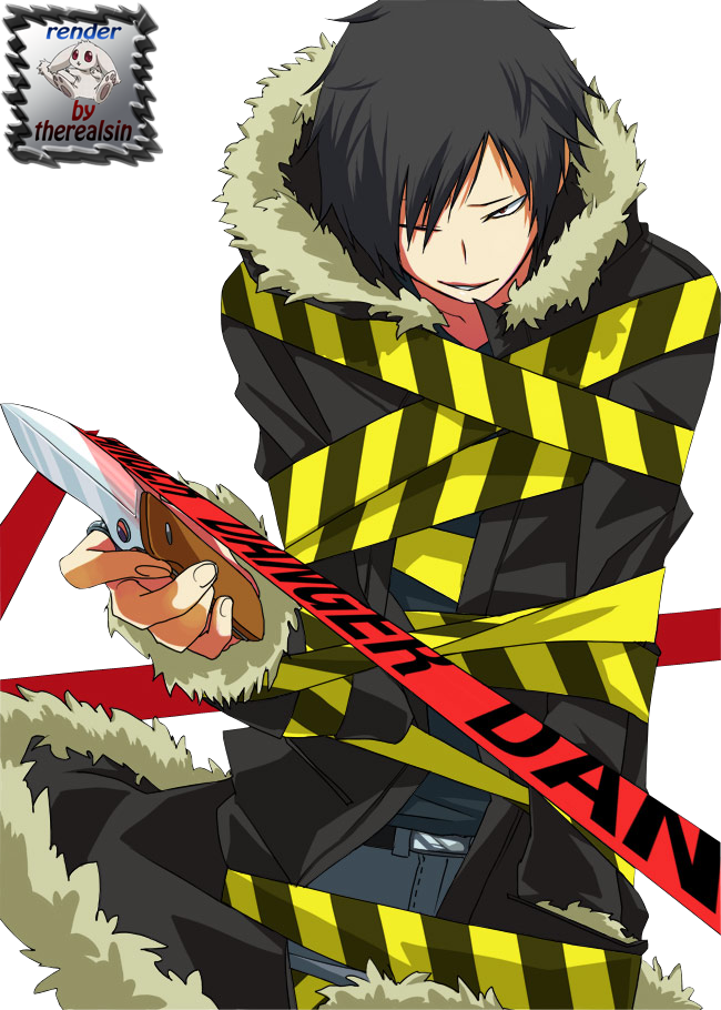 Izaya - Durarara Clipart (650x910), Png Download