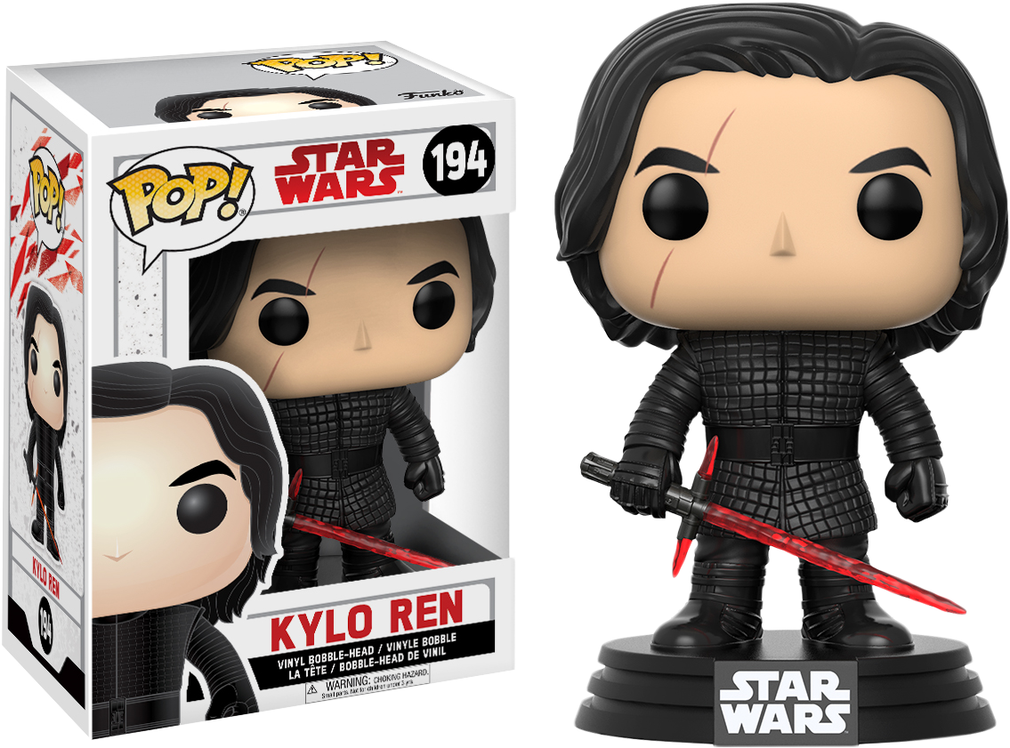 Star - Star Wars Last Jedi Funko Clipart (1200x896), Png Download