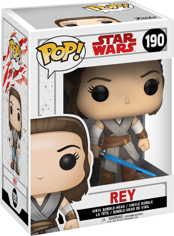 The Last Jedi - Funko Pop Rey Star Wars Clipart (578x784), Png Download