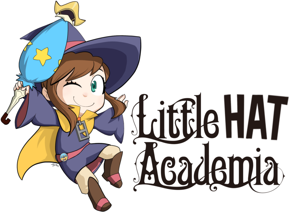 Little Hat Academia - Little Witch Academia Logo Png Clipart (1024x768), Png Download