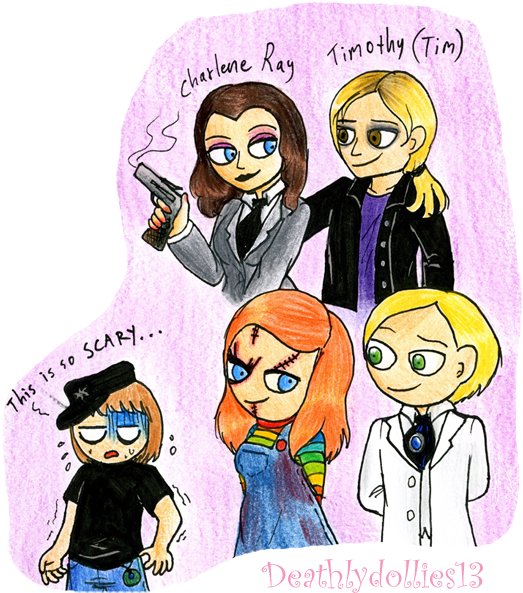 Gender By Deathlydollies - Female Chucky Fan Art Clipart (548x623), Png Download