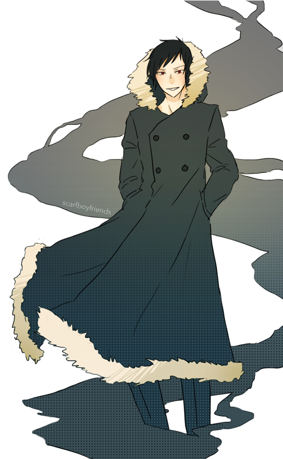 Durarara Izaya - - Illustration Clipart (600x900), Png Download